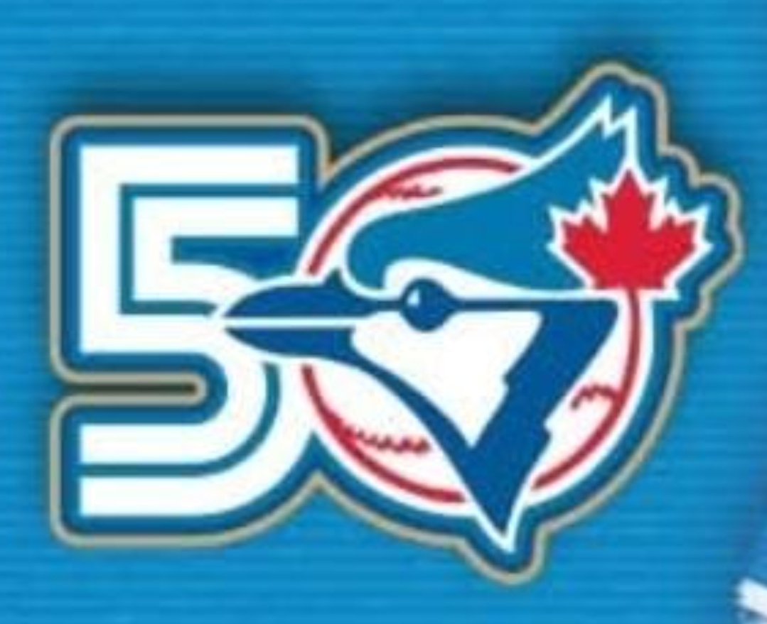 BLUE JAYS 50TH PATCH