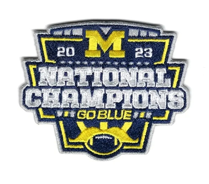 Michigan Wolverines National Champions Patch