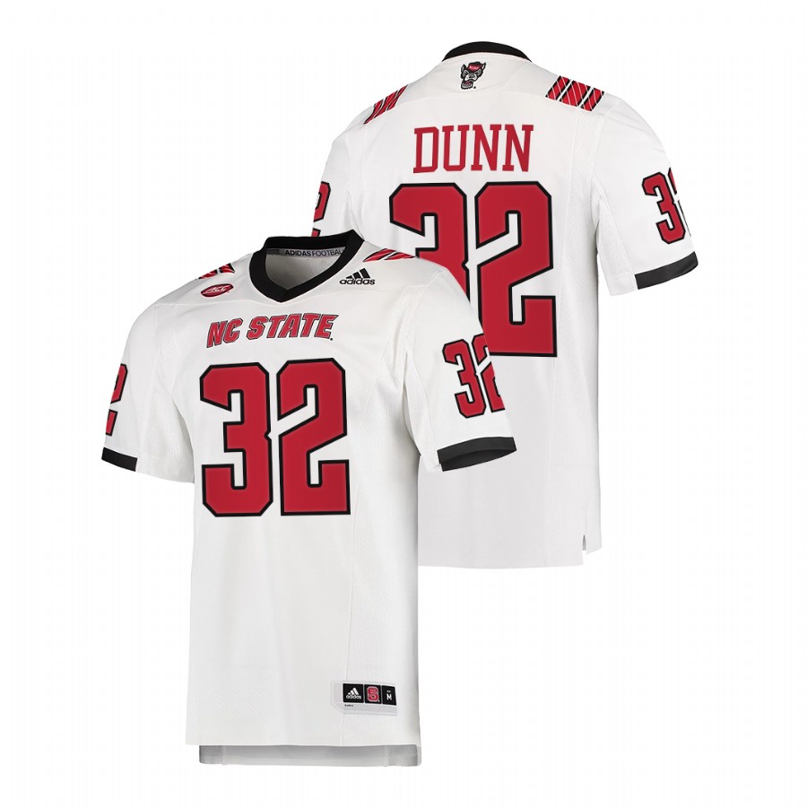   NC State Wolfpack Christopher Dunn College Football White Jersey