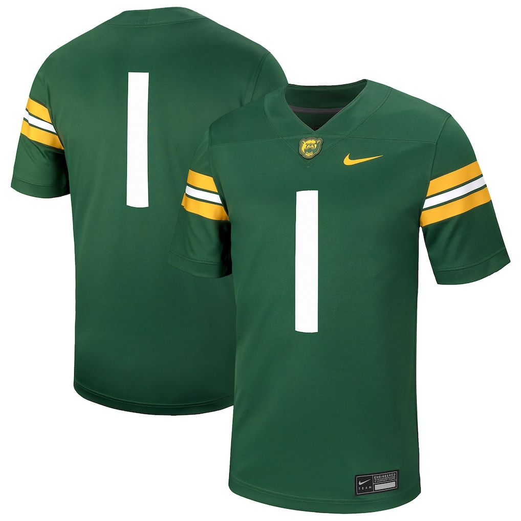 #1 Baylor Bears Nike Untouchable Football Jersey – Green