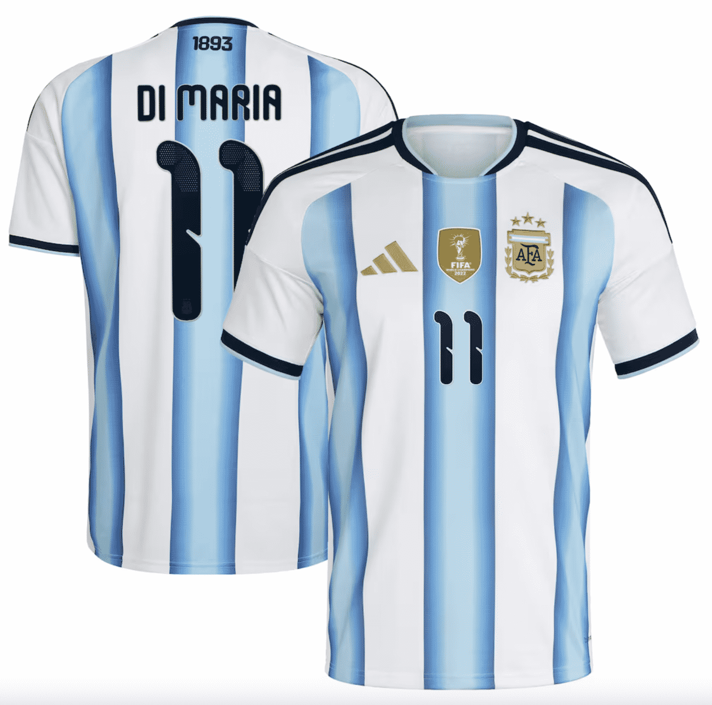 #11 Angel Di Maria Argentina National Team adidas 2026 Home Replica Jersey