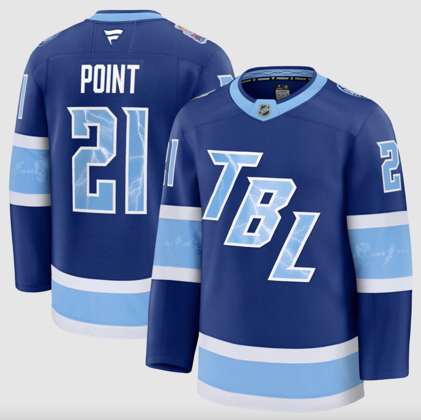 #21 Brayden Point Tampa Bay Lightning Fanatics 2026 NHL Stadium Series Premium Jersey
