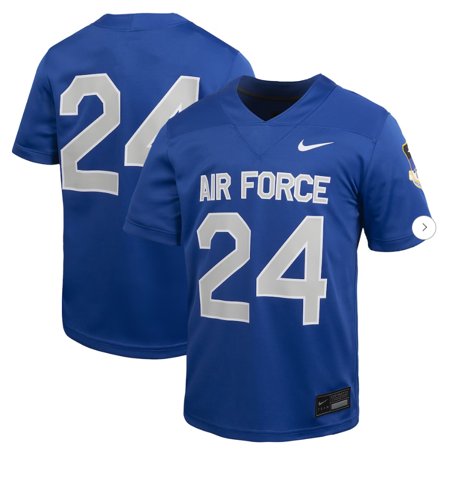 #24 Air Force Falcons Nike Youth Untouchable Football Jersey