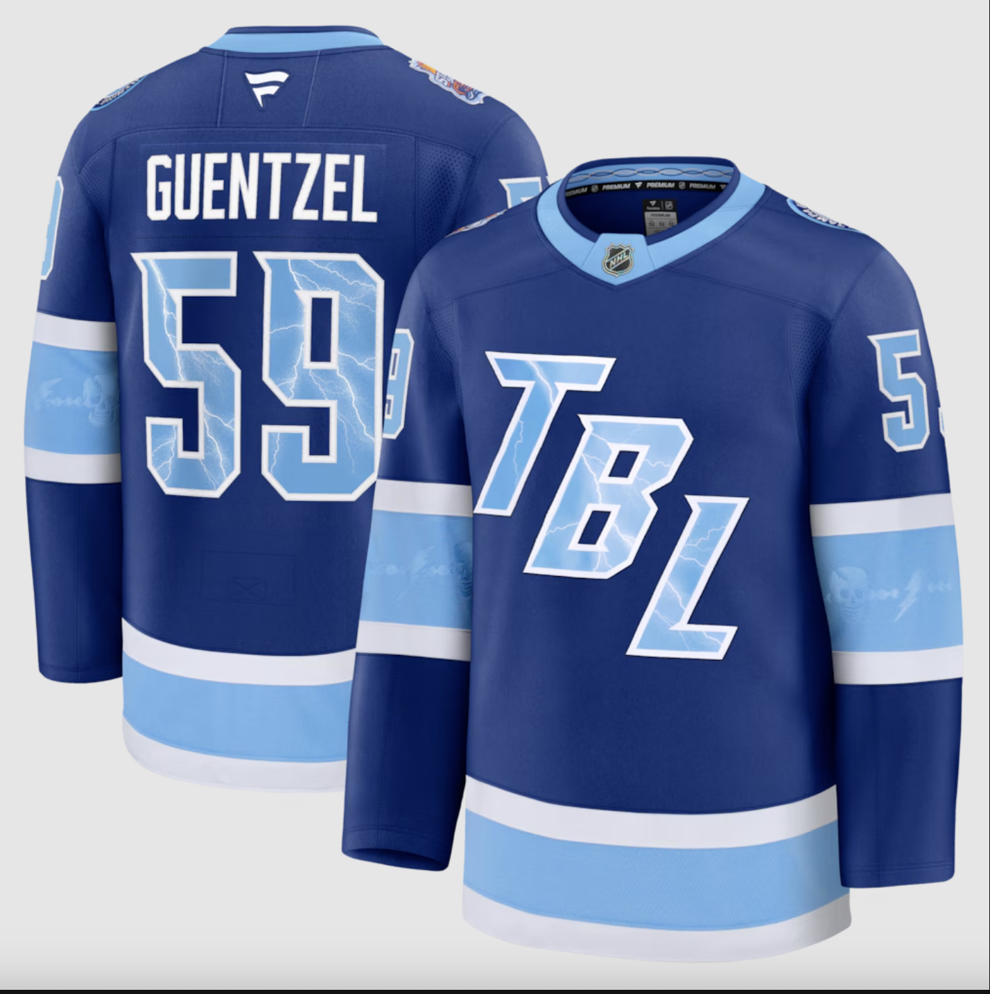 #59 Jake Guentzel Tampa Bay Lightning Fanatics 2026 NHL Stadium Series Premium Jersey 