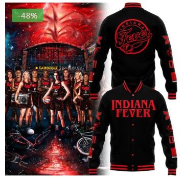 -48%Special 2025 Indiana Fever Stranger Things Jackets