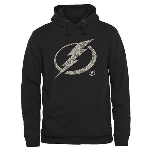 Tampa Bay Lightning Black Rink Warrior Pullover Hoodie