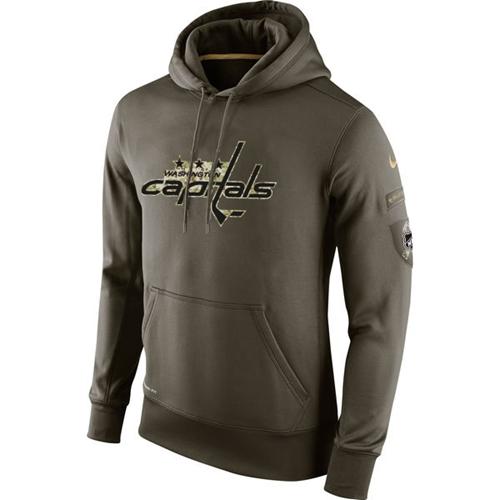 Washington Capitals Nike Salute To Service NHL Hoodie