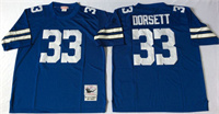  Dallas Cowboys #33 Tony Dorsett 1977 Lght Blue Throwback Jerseys 