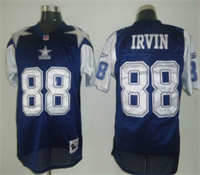  Dallas Cowboys #88 Irvin Blue Thanksgivings Throwback Jersey 