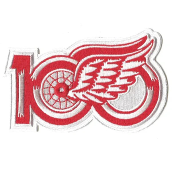  Detroit Red Wings 2025-26 100th Anniversary Jersey Patch  