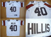  Kid's Cleveland Browns #40 Hillis White Jersey 