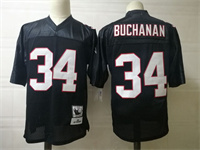  Men's Atlanta Falcons #34 Ray Buchanan Mitchell & Ness Black 1998 Retired Player Football Jersey 
