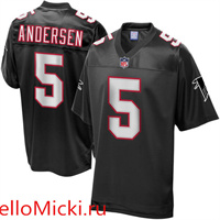  Men's Atlanta Falcons Morten Andersen Retired Player Jersey 