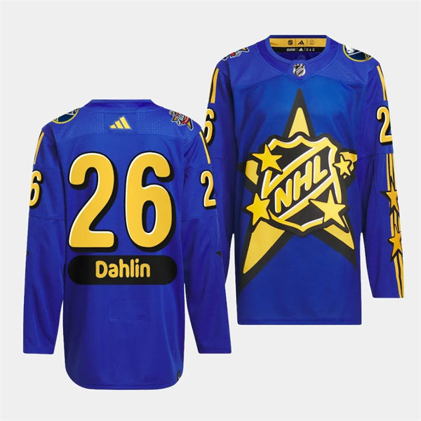  Men's Buffalo Sabres #26 Rasmus Dahlin Blue 2024 NHL All-Star Game drew house Primegreen Jersey 