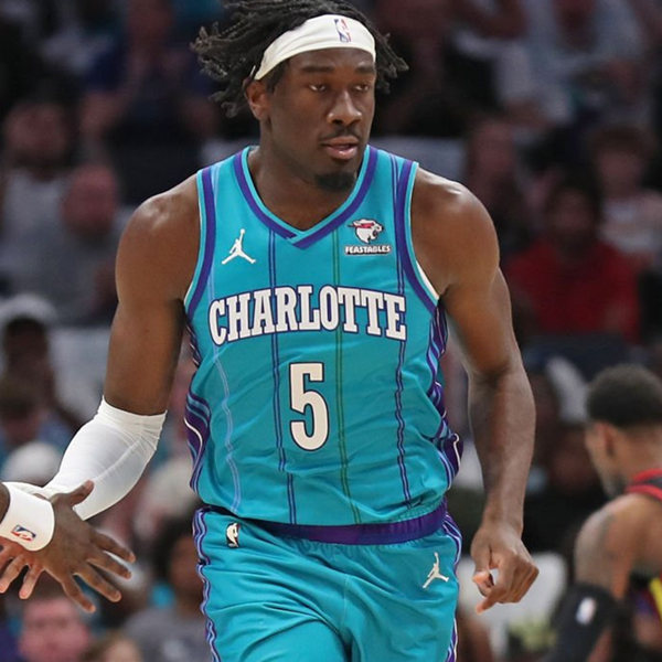  Men's Charlotte Hornets #5 Mark Williams 2023-24 Teal Classic Edition Swingman Jersey 