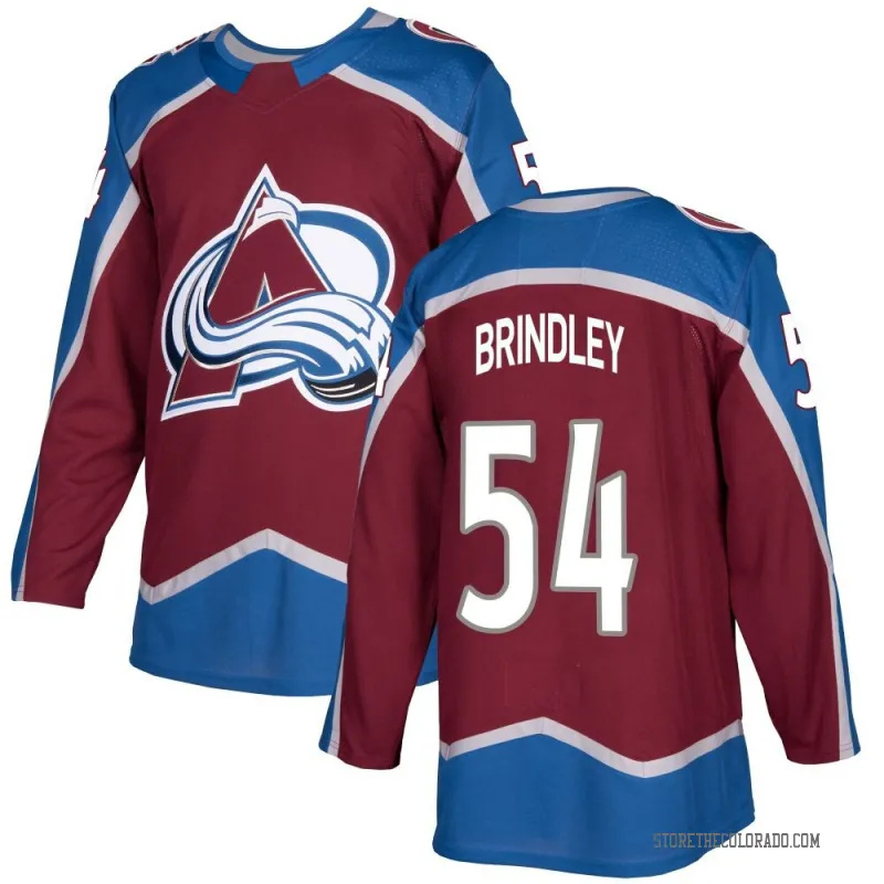  Men's Colorado Avalanche #54 Gavin Brindley Fanatics Burgundy Home Premium Player Jersey 