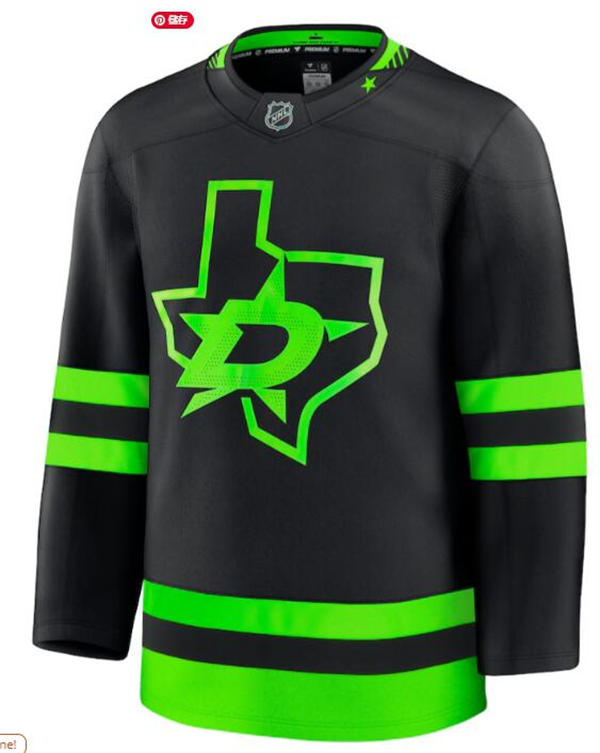  Men's Dallas Stars #96 Mikko Rantanen Fanatics Blackout Alternate Jersey 