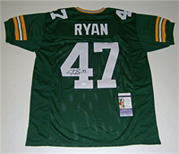  Men's Green Bay Packers #47 Jack Ryan Mitchell & Ness Green Retired Player Vintage Football Jersey 