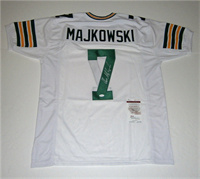  Men's Green Bay Packers #7 Don Majkowski Mitchell & Ness White Throwback Football Jersey 