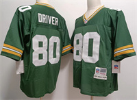  Men's Green Bay Packers #80 Donald Driver Mitchell & Ness Retired Player Jersey - Green 