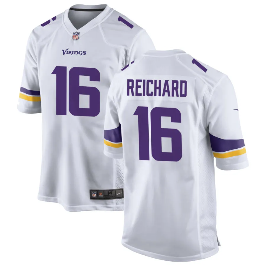  Men's Minnesota Vikings #16 Will Reichard Nike White F.U.S.E. Vapor Limited Jersey 
