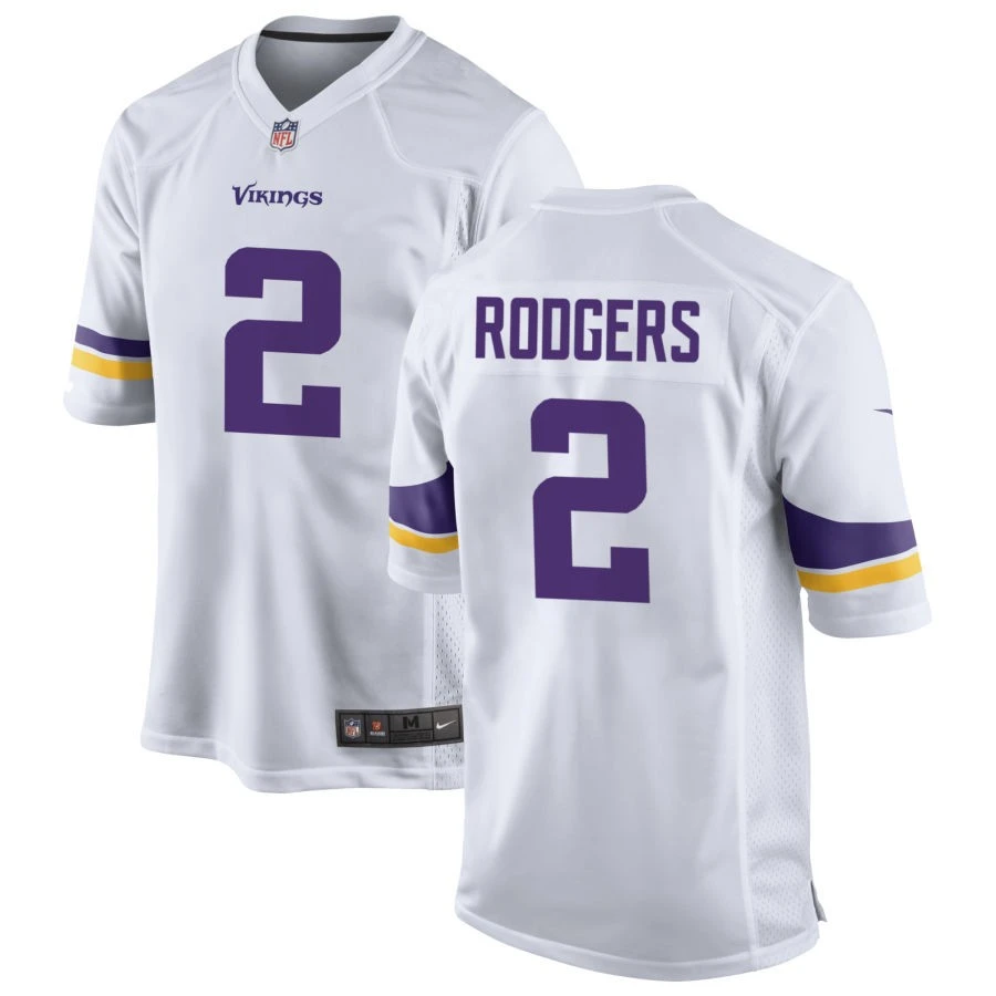  Men's Minnesota Vikings #2 Isaiah Rodgers Nike White F.U.S.E. Vapor Limited Jersey 