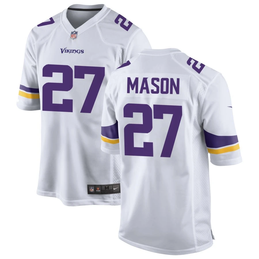  Men's Minnesota Vikings #27 Jordan Mason Nike White F.U.S.E. Vapor Limited Jersey 