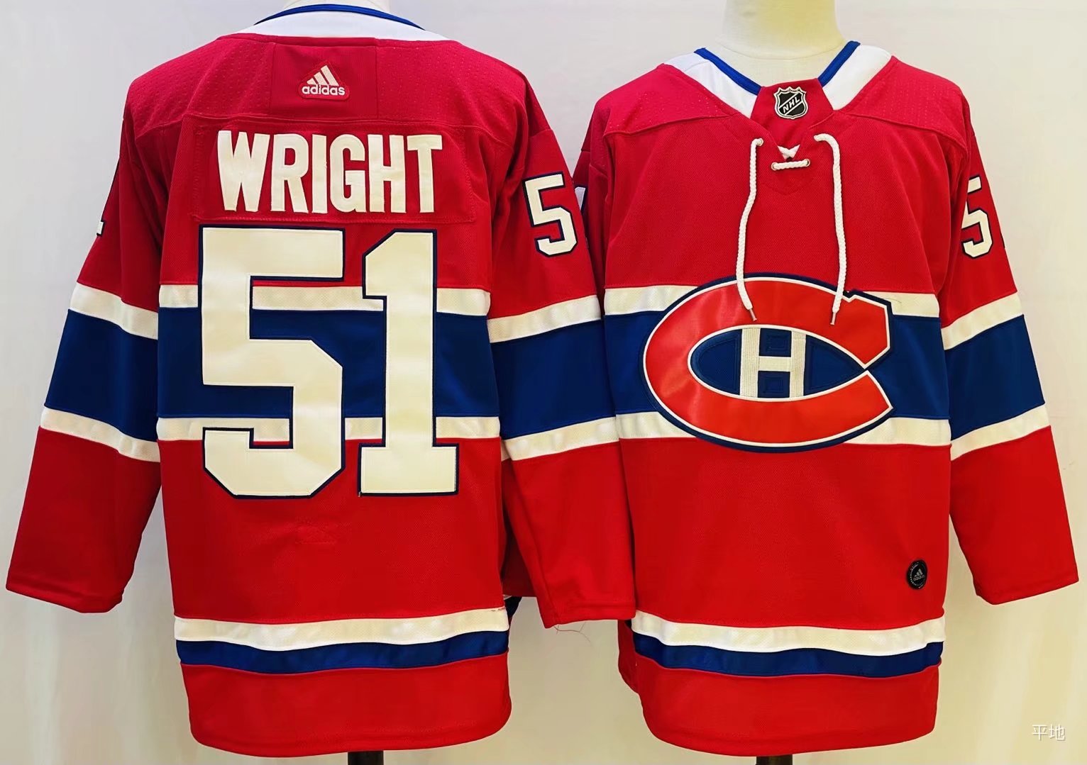  Men's Montreal Canadiens #51 Shane Wright adidas Home Red Jersey 