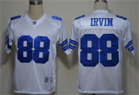 Men's NFL Jersey Legend Style Dallas Cowboys #88 Michael Irvin White 