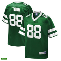  Men's New York Jets #88 Al Toon NFL Pro Line Green Retired Player Jersey 