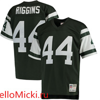  Men's New York Jets John Riggins Mitchell & Ness Green Retired Player Replica Jersey 