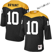  Men's Pittsburgh Steelers Current Players #10 martavis bryant Black Throwback VINTAGE 1967 Football jersey 
