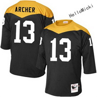  Men's Pittsburgh Steelers Current Players #13 dri archer Throwback VINTAGE 1967 Football jersey 