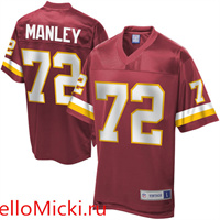  Men's Pro Line Washington Redskins Dexter Manley Retired Player Jersey 