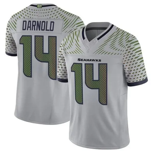  Men's Seattle Seahawks #14 Sam Darnold Nike Vapor F.U.S.E. Limited Soundwaves Rivalry Series Jersey 