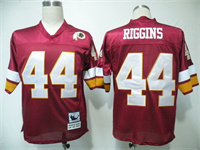  Men's Washington Redskins #44 John Riggins Red Throwback Football Jersey 