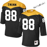  Men's pittsburgh steelers #88 lynn swann Black Throwback VINTAGE 1967 Football jersey 