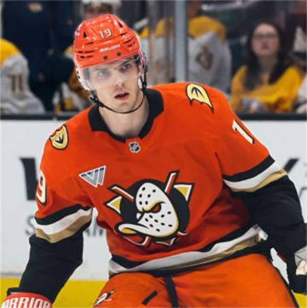  Mens Anaheim Ducks #19 Troy Terry Fanatics 2025 Orange Home Player Jersey 