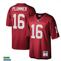  Mens Arizona Cardinals Retired Player #16 Jake Plummer Mitchell & Ness 2000 Cardinal Vintage Jersey 
