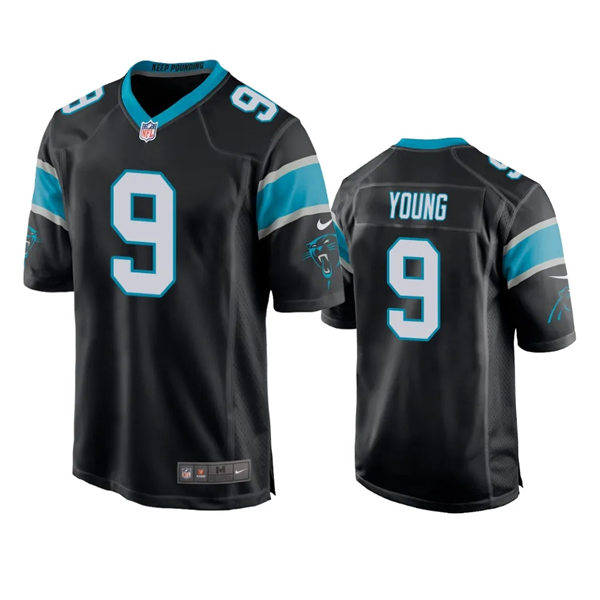  Mens Carolina Panthers #9 Bryce Young Nike Black Vapor Untouchable Limited Jersey 