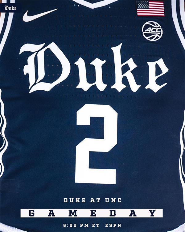  Mens Duke Blue Devils #2 Caydon Boozer 2025 Navy Cameron Brotherhood Jersey 