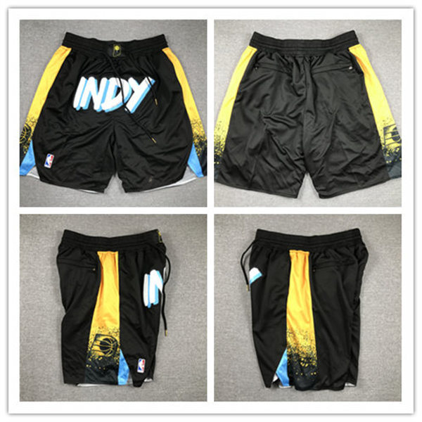  Mens Indiana Pacers 2023-24 INDY City Edition Shorts 