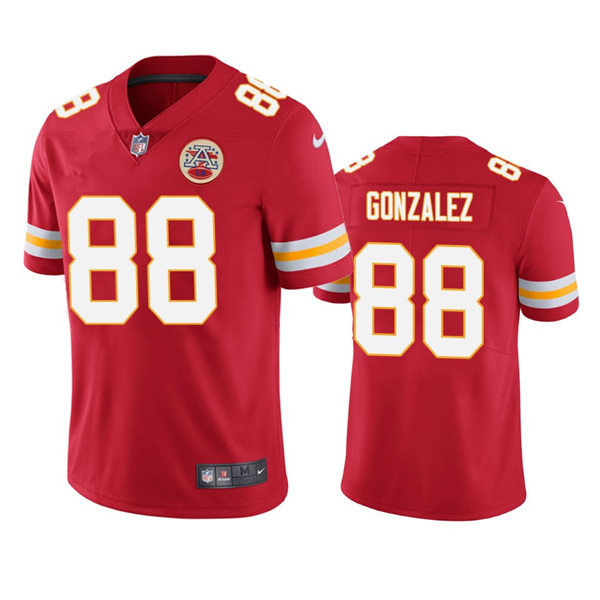  Mens Kansas City Chiefs #88 Tony Gonzalez Nike Red Vapor Untouchable Limited Player Jersey 