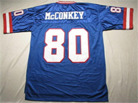  Mens New York Giants #80 PHIL MCCONKEY Mitchell & Ness Retired Player Vintage Jersey - Royal Blue 