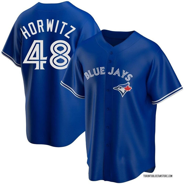  Mens Toronto Blue Jays #48 Spencer Horwitz Nike Royal Alternate Limited Player Jersey 
