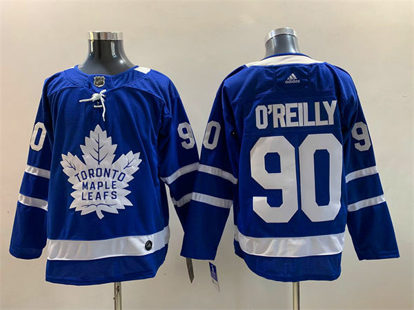  Mens Toronto Maple Leafs #90 Ryan O'Reilly Home Blue Player Jersey 