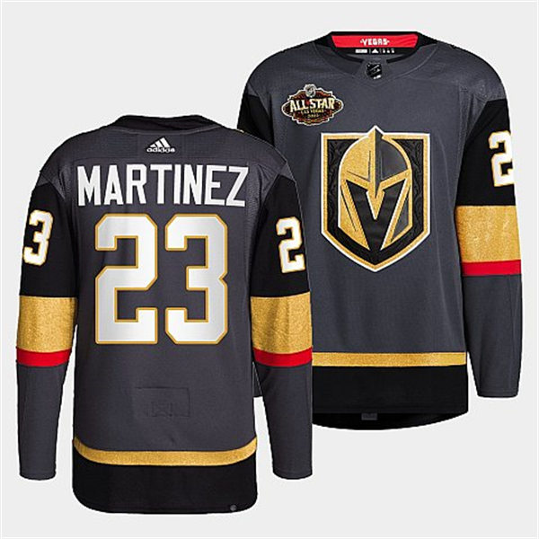  Mens Vegas Golden Knights #23 Alec Martinez Black Home Authentic Primegreen Jersey 