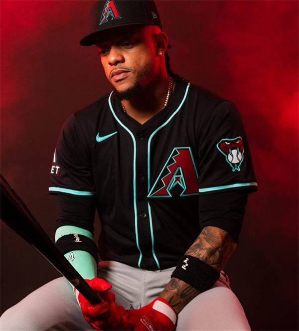  Mens Youth Arizona Diamondbacks Custom Nike 2024 Black Alternate Vapor Premier Elite AVNET Patch Jersey 
