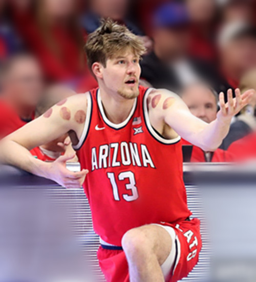  Mens Youth Arizona Wildcats #13 Henri Veesaar Red College Basketball Game Jersey 