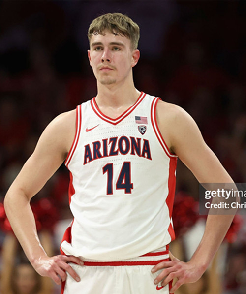  Mens Youth Arizona Wildcats #14 Motiejus Krivas White Retro College Basketball Game Jersey 